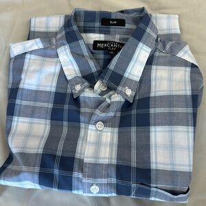 J.Crew small button-down shirt, slim